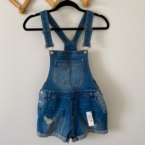 New Jean Short Overalls